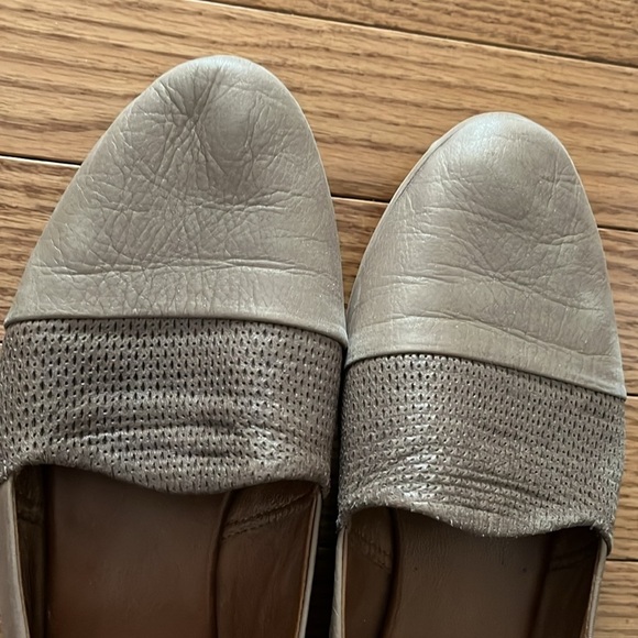 [US 8]Bueno Gray Slip-On Leather Shoes Loafers - Picture 2 of 8